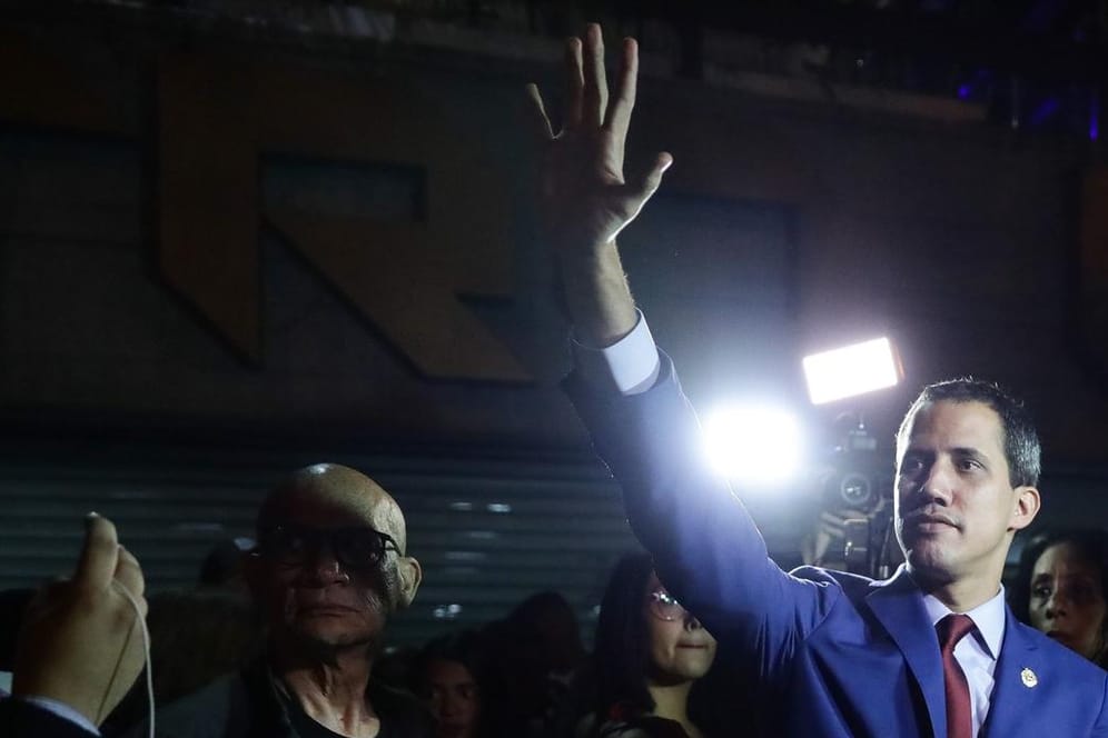 Juan Guaidó: Er ist als Parlamentspräsident bestätigt worden.