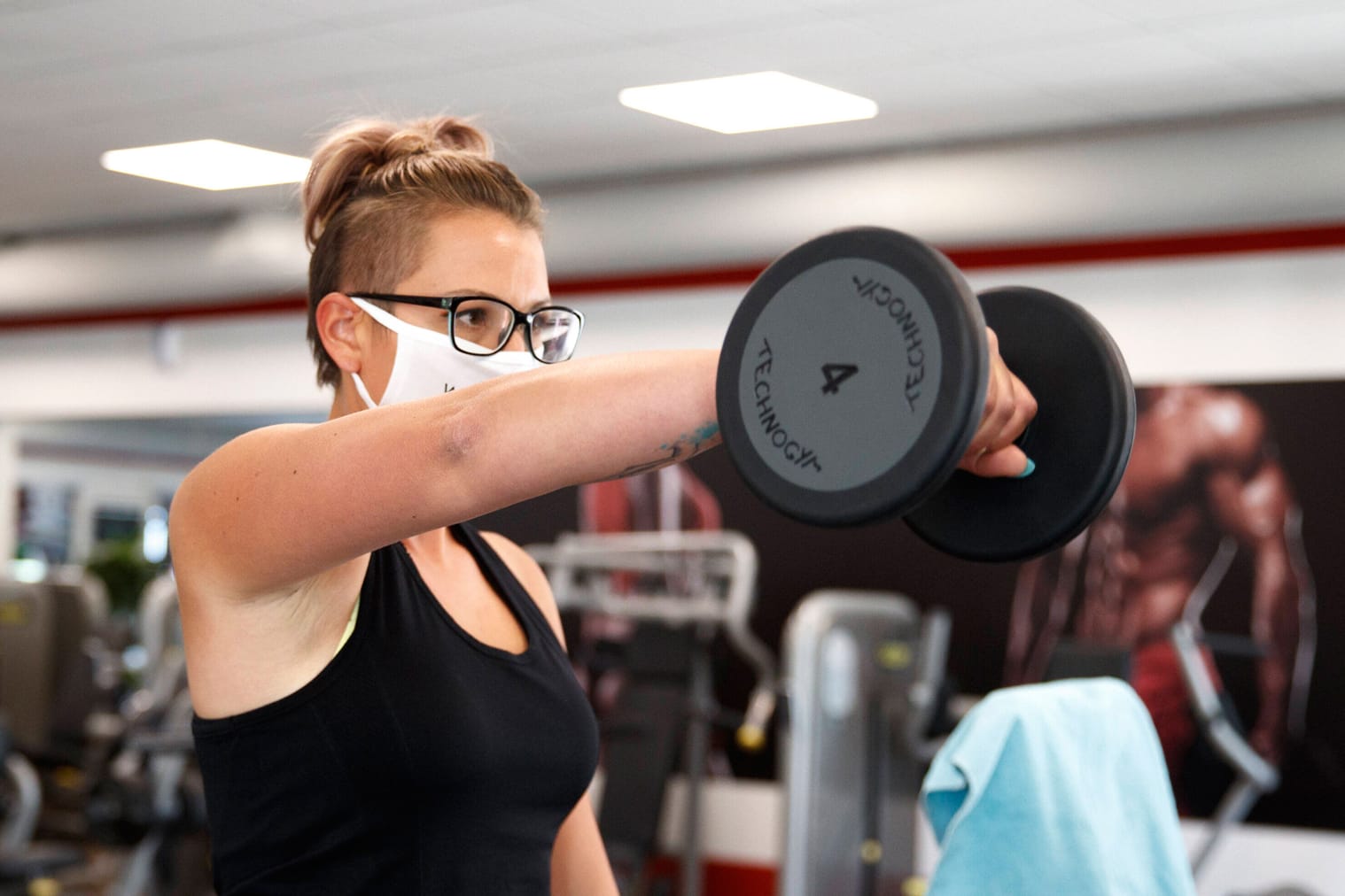 Training in Corona-Zeiten: Viele Fitnessstudios können jetzt wieder öffnen. Sie müssen allerdings strenge Auflagen erfüllen.