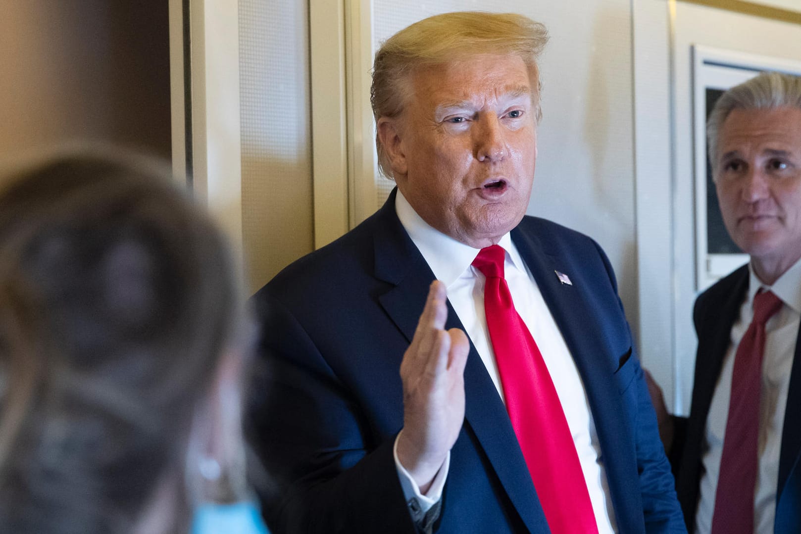 Donald Trump: Der US-Präsident hat überraschend angekündigt, das G7-Treffen auf September verschieben zu wollen.