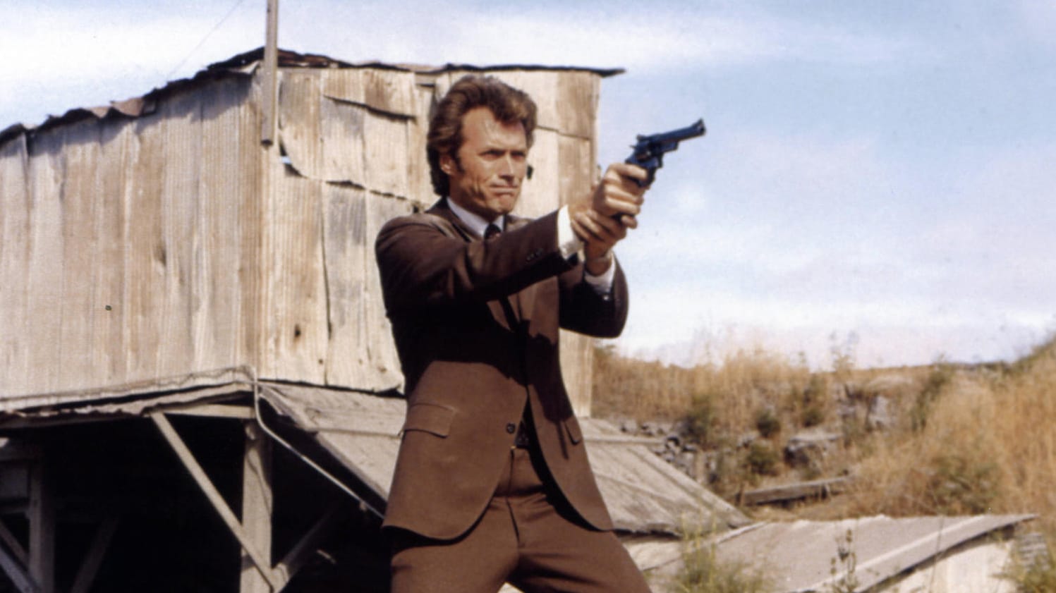 Seine vielleicht größte Rolle: Clint Eastwood im Kult-Film "Dirty Harry".