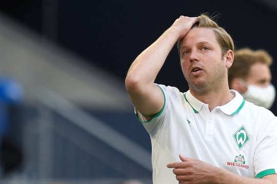 Werder Bremen cheftrainer, Florian Kohfeldt.