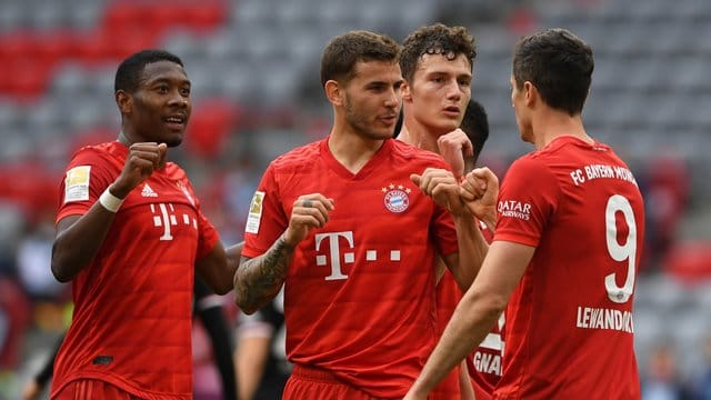 Der FC Bayern München liegt auf Meisterschaftskurs.