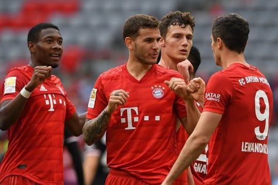 Der FC Bayern München liegt auf Meisterschaftskurs.