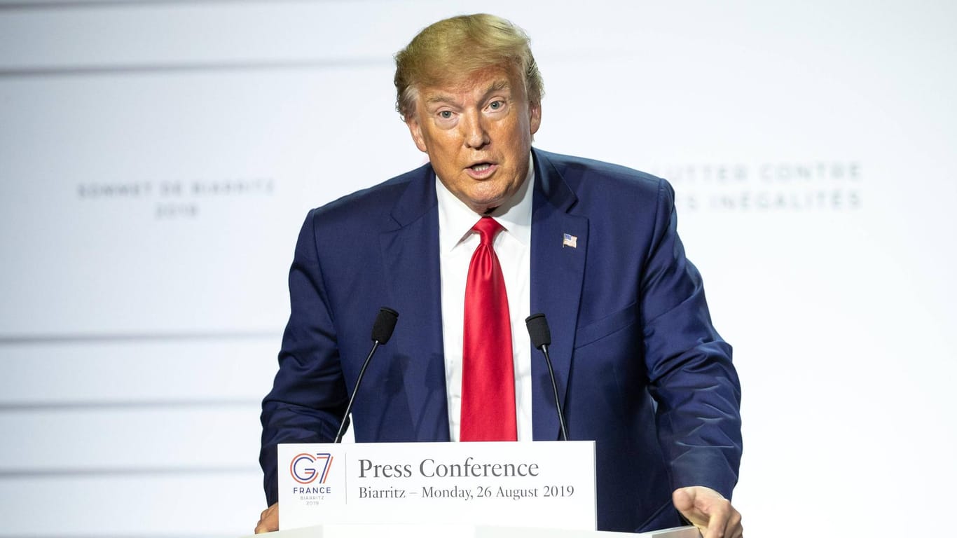 Donald Trump: Der US-Präsident hält das G7-Format für "sehr veraltet".