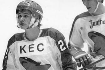 Deutscher Eishockey-Star: Peter Schiller (hier ein Bild aus dem Jahr 1979) spielte unter anderem für die Kölner Haie.