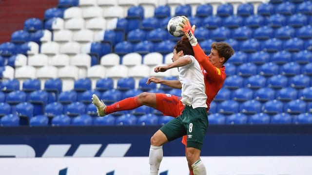 Torhüter Alexander Nübel stand gegen Bremen wieder in der Schalker Startelf.