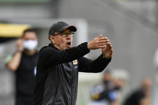 Trainer Urs Fischer und Union Berlin trennen nur noch vier Punkte vom Relegationsrang.