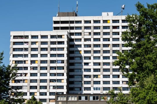 Das Iduna-Zentrum im Stadtzentrum.