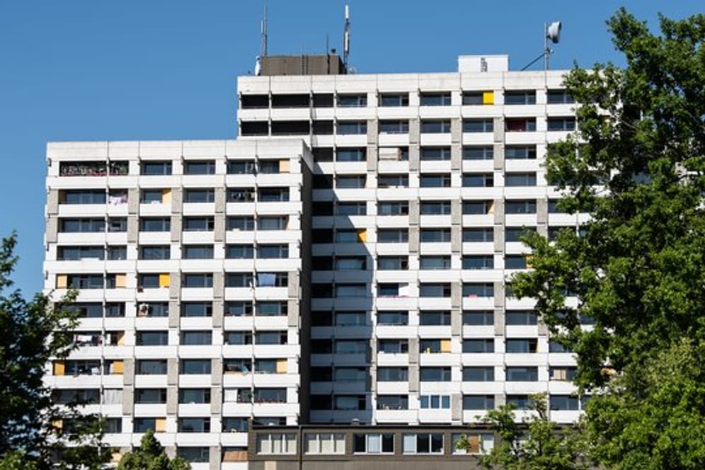 Das Iduna-Zentrum im Stadtzentrum.