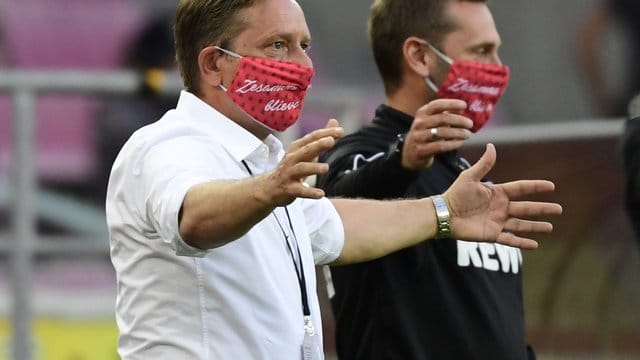 Freut sich über mündige Spieler: Kölns Geschäftsführer Sport Horst Heldt(l). Freut sich über mündige Spieler: Kölns Geschäftsführer Sport Horst Heldt(l).