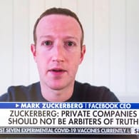 Facebook-Chef Mark Zuckerberg: Das soziale Netzwerk hat einen umstrittenen Post von US-Präsident Donald Trump unkommentiert stehen lassen.