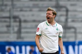 Werder-Trainer Florian Kohfeldt hofft auf ein weiteres Erfolgserlebnis im Abstiegskampf.