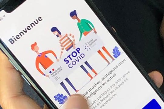 Frankreich hat sich - im Gegensatz zu anderen europäischen Ländern - bei der Corona-Warn-App gegen eine Zusammenarbeit mit Apple und Google entschieden.