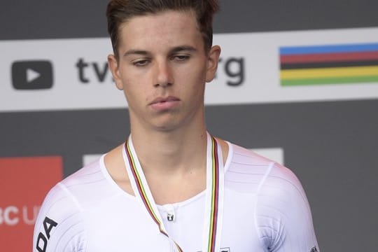 Marco Brenner holte 2019 die Bronzemedaille im Zeitfahren bei der WM in Harrogate.