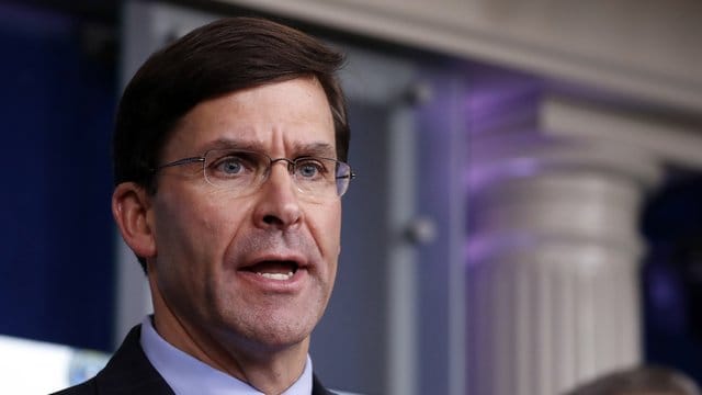 US-Verteidigungsminister Mark Esper: "Rassismus ist eine Realität in Amerika.