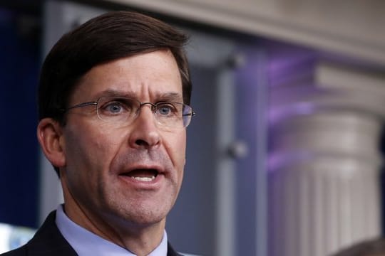 US-Verteidigungsminister Mark Esper: "Rassismus ist eine Realität in Amerika.