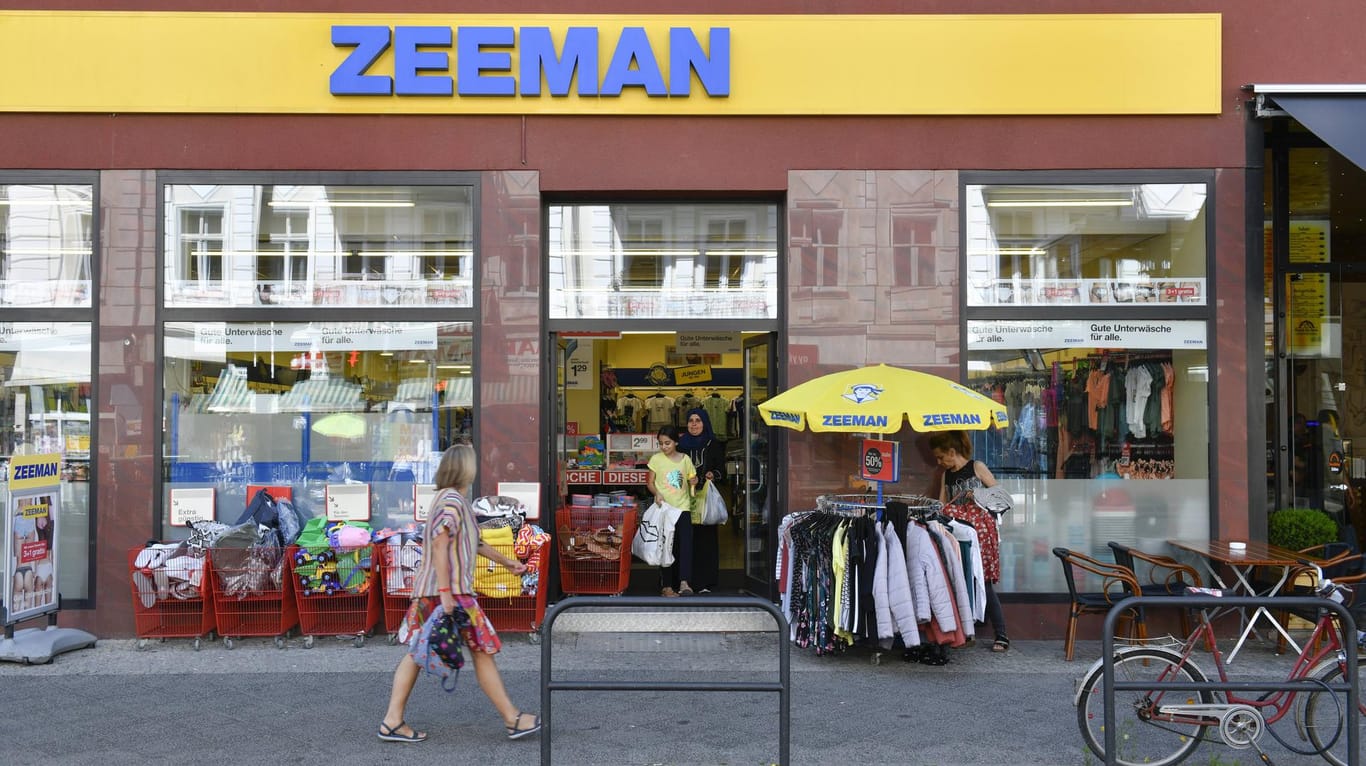 Eine Zeeman-Filiale in Berlin-Neukölln: Der Gründer des Unternehmens ist gestorben.