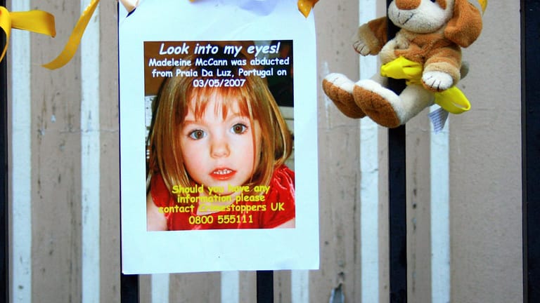 Madeleine McCann war drei Jahre alt, als sie im Mai 2007 in Portugal verschwand.