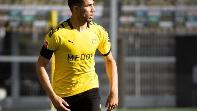 Hat sich in Dortmund zum Flügelspieler entwickelt: Achraf Hakimi. Hat sich in Dortmund zum Flügelspieler entwickelt: Achraf Hakimi.