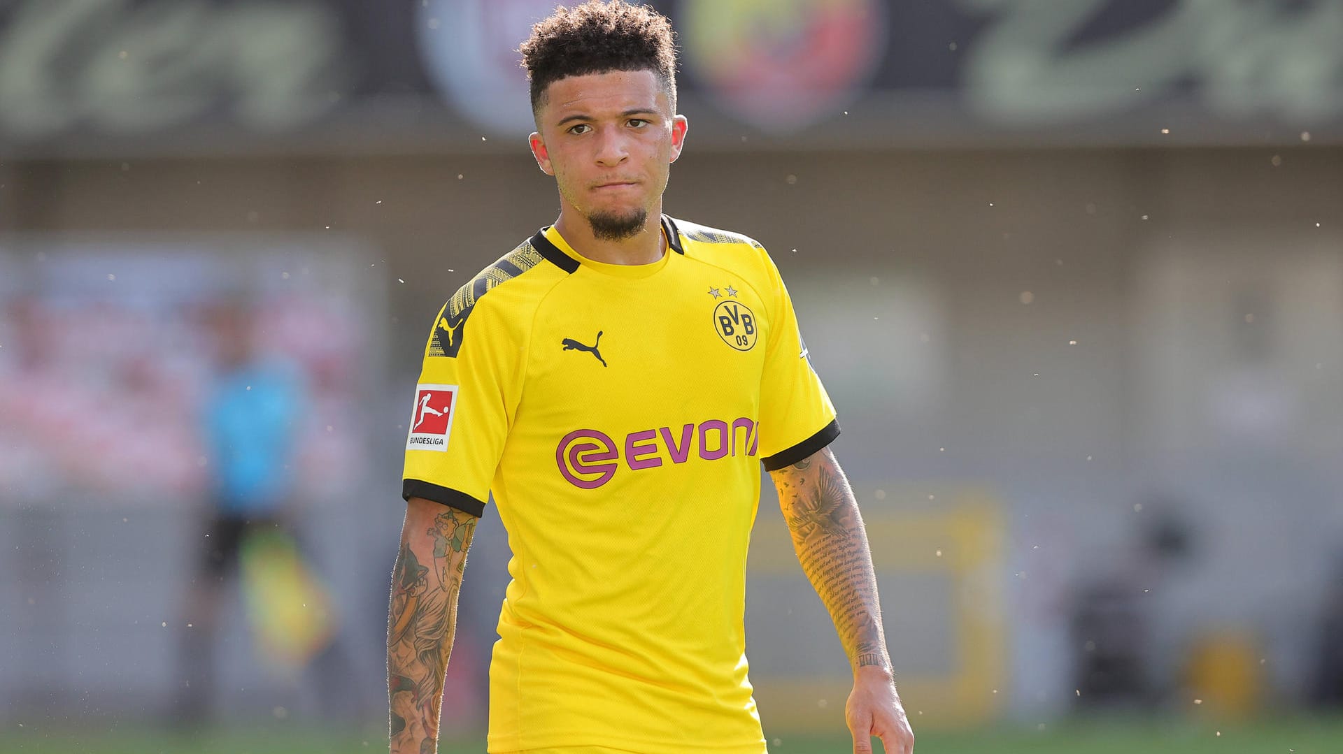Jadon Sancho: Soll beim BVB wohl erneut wegen Fehlverhaltens aufgefallen sein.