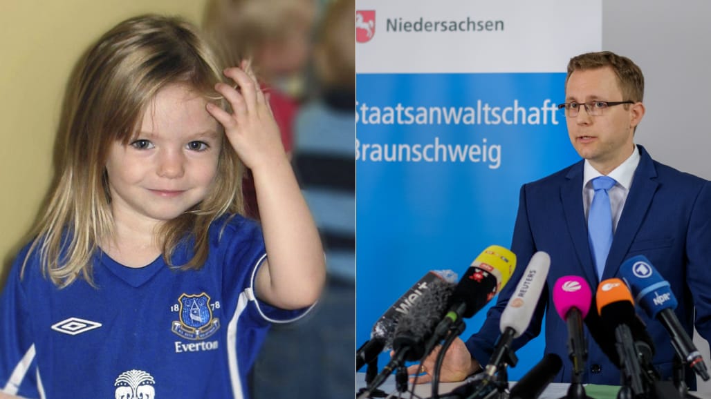 Maddie McCann und ein Sprecher der zuständigen Staatsanwaltschaft: Die ermittelnde Behörde geht mittlerweile vom Tod des Mädchens aus.