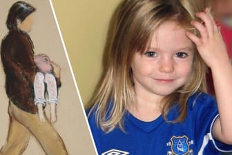 Entführungsfall Maddie McCann: Mit diversen Zeichnungen und Phantombildern ist nach der Person gesucht worden, die die Dreijährige entführt haben könnte. Nun wird ein Deutscher (43) verdächtigt, sie mitgenommen und getötet zu haben.