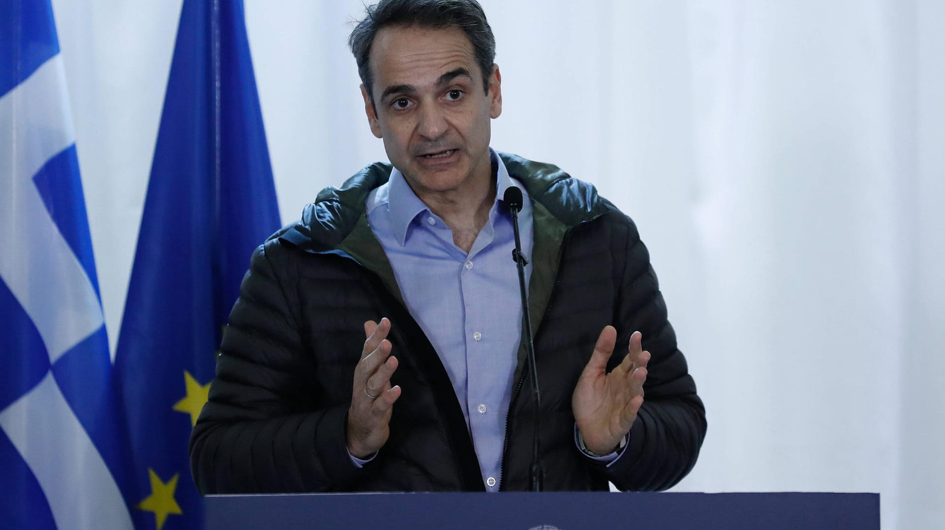 Der griechische Regierungschef Kyriakos Mitsotakis hat die EU vor einer Eskalation des Erdgastreits mit der Türkei gewarnt.