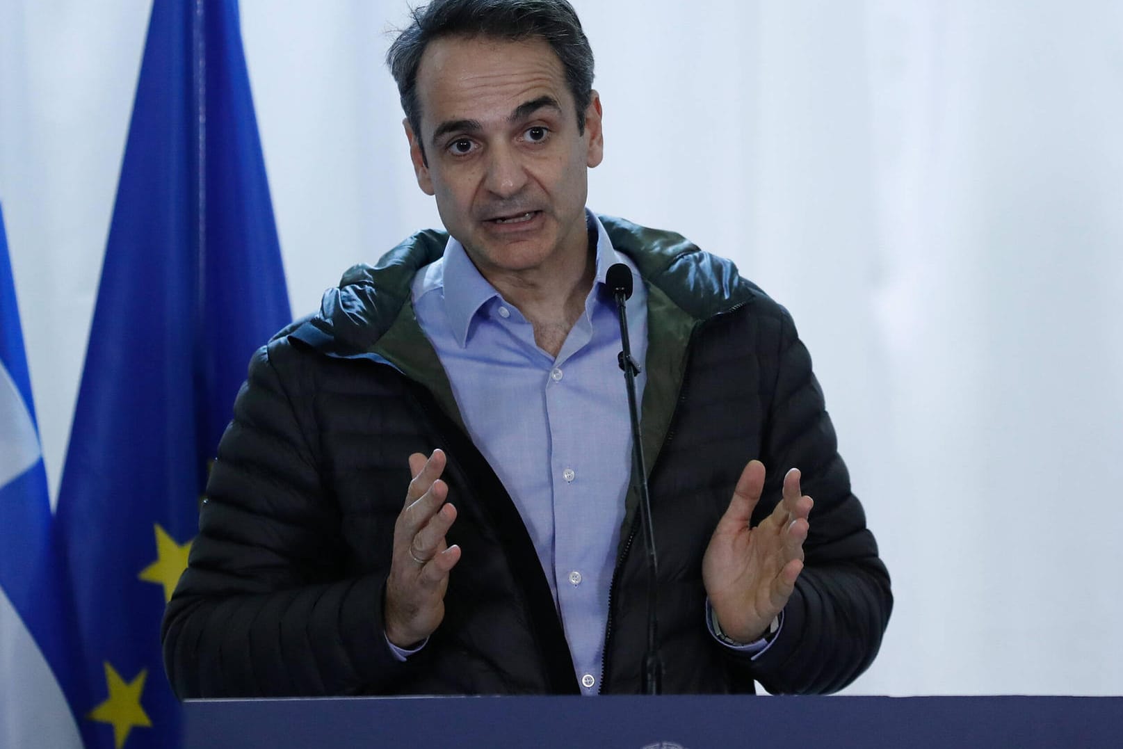 Der griechische Regierungschef Kyriakos Mitsotakis hat die EU vor einer Eskalation des Erdgastreits mit der Türkei gewarnt.