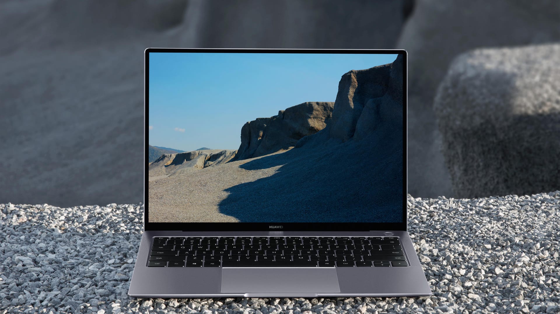 Das Huawei Matebook X Pro: Das Gerät steckt immer in einem sandgestrahlten Metallgehäuse. Das Huawei Matebook X Pro: Das Gerät steckt immer in einem sandgestrahlten Metallgehäuse.