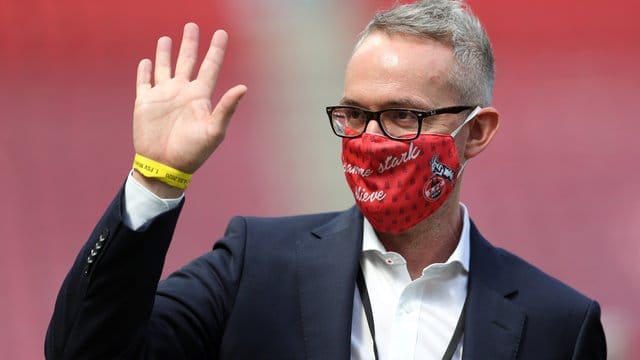 Hält Spiele mit Zuschauern noch 2020 für möglich: Alexander Wehrle, Geschäftsführer Sport beim FC Köln. Hält Spiele mit Zuschauern noch 2020 für möglich: Alexander Wehrle, Geschäftsführer Sport beim FC Köln.