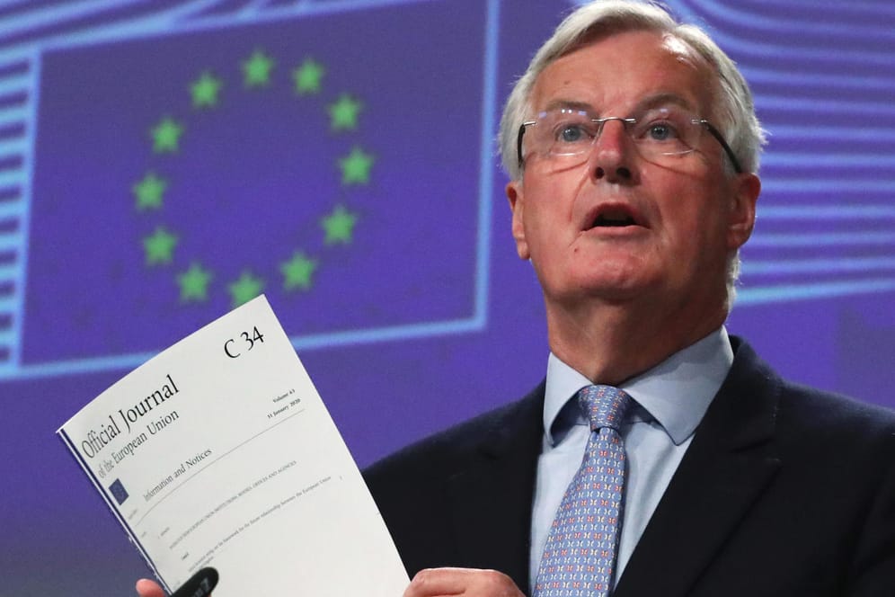 EU-Unterhändler Michel Barnier: Der Franzose scheint ernüchtert – auch David Forst, der für die Briten verhandelt, zeigt sich unzufrieden mit den Verhandlungen.