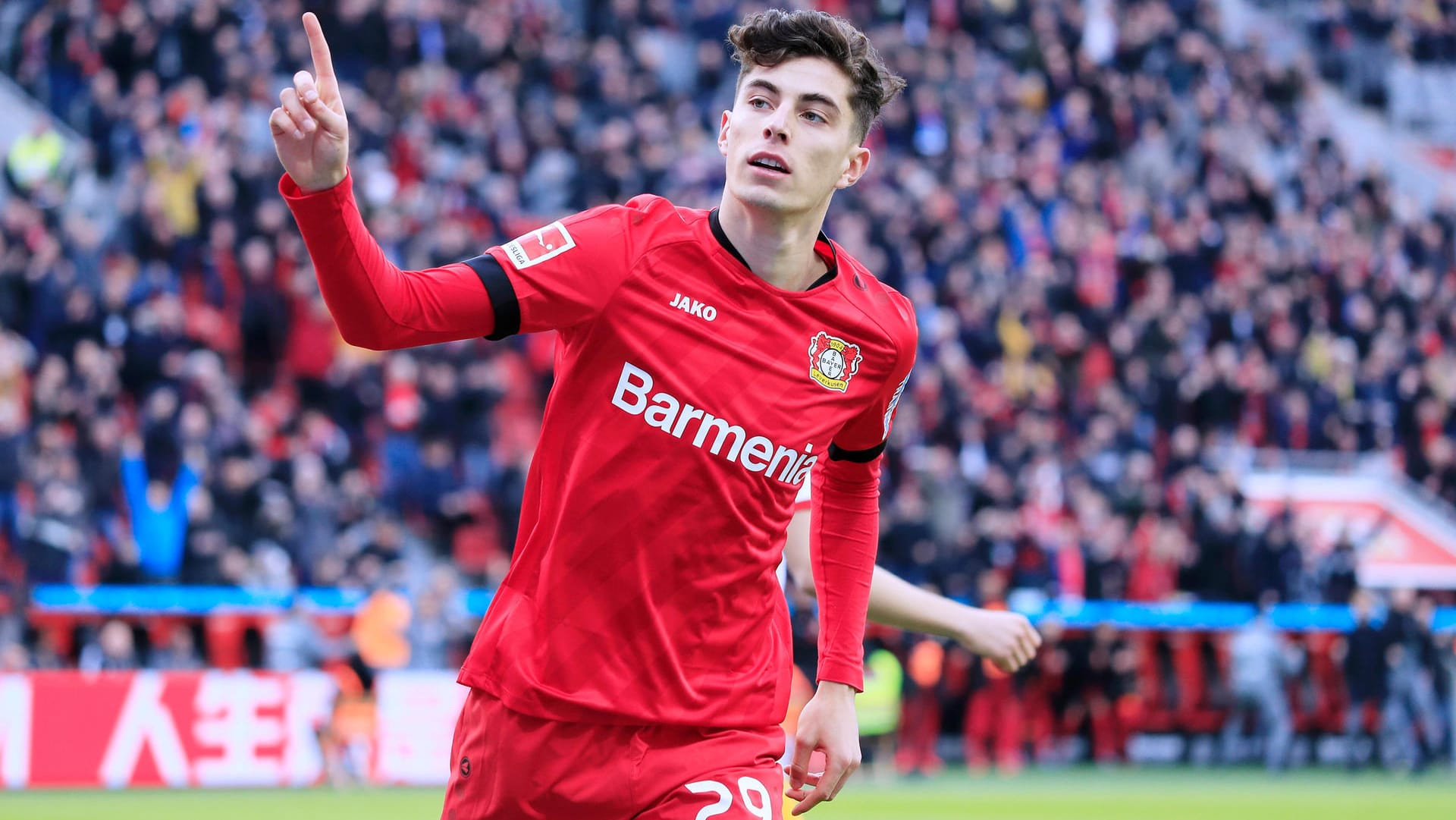 Auf dem Absprung bei Bayer Leverkusen? Kai Havertz steht im Fokus des FC Bayern.