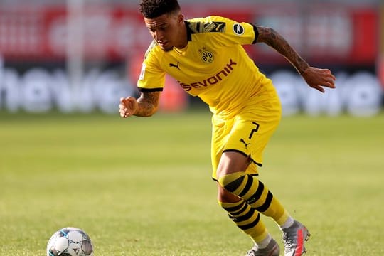 Bekam eine Geldstrafe der DFL: Jadon Sancho von Borussia Dortmund.