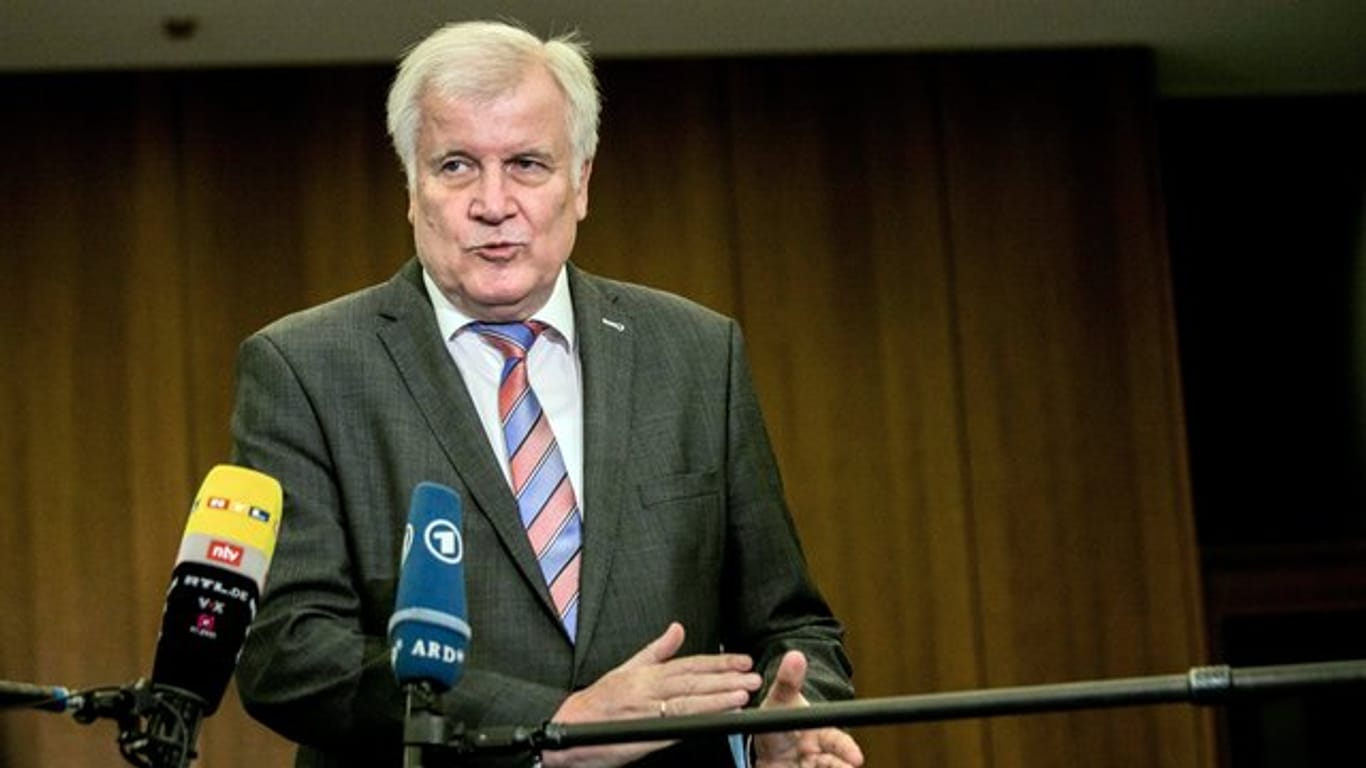 Innenminister Horst Seehofer (CSU) fordert Solidarität mit Südeuropa.