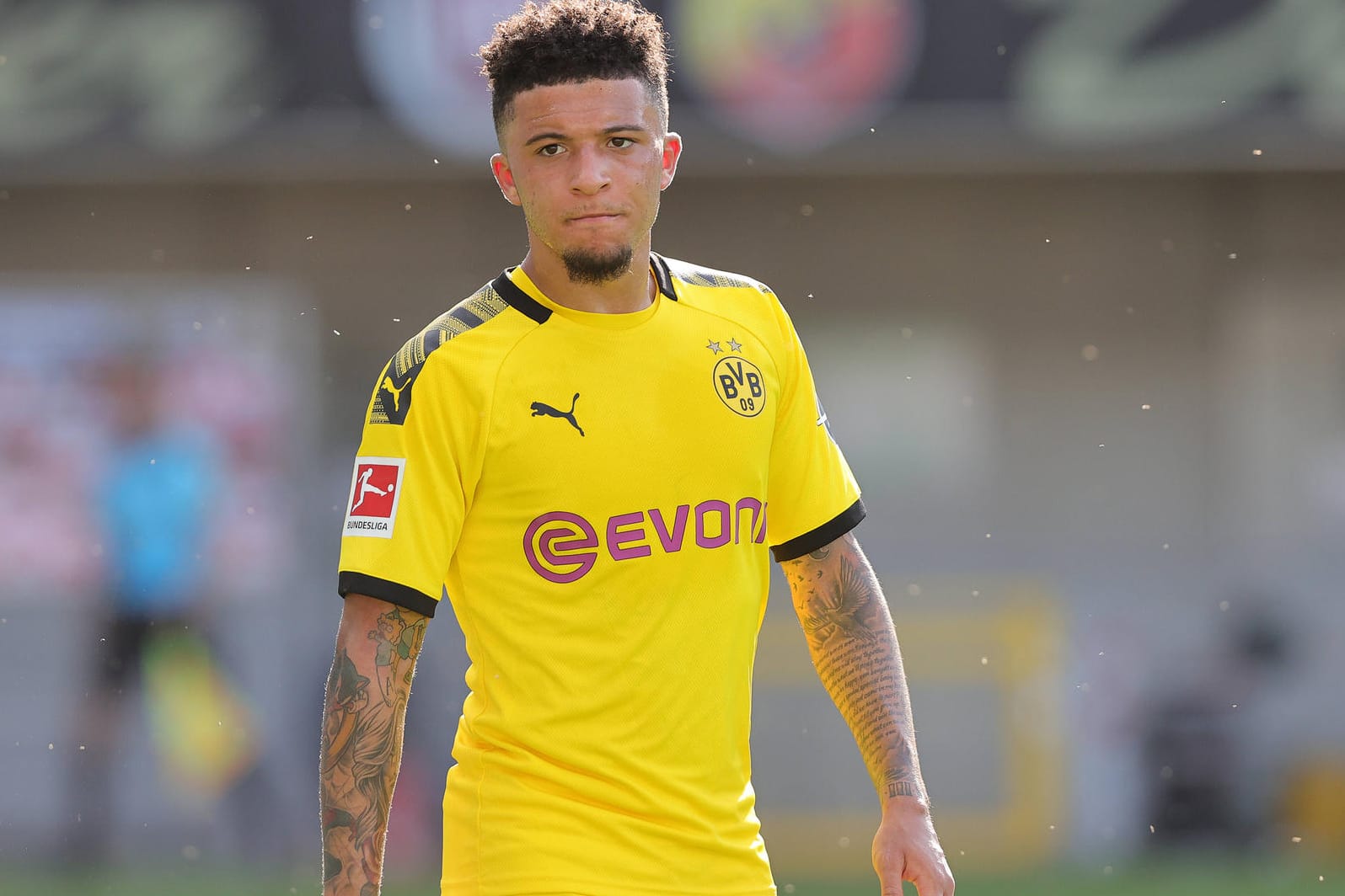 Reagiert auf die Strafe mit Unverständnis: BVB-Star Jadon Sancho.