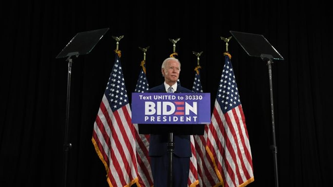 Joe Biden will im November Präsident der Vereinigten Staaten werden.
