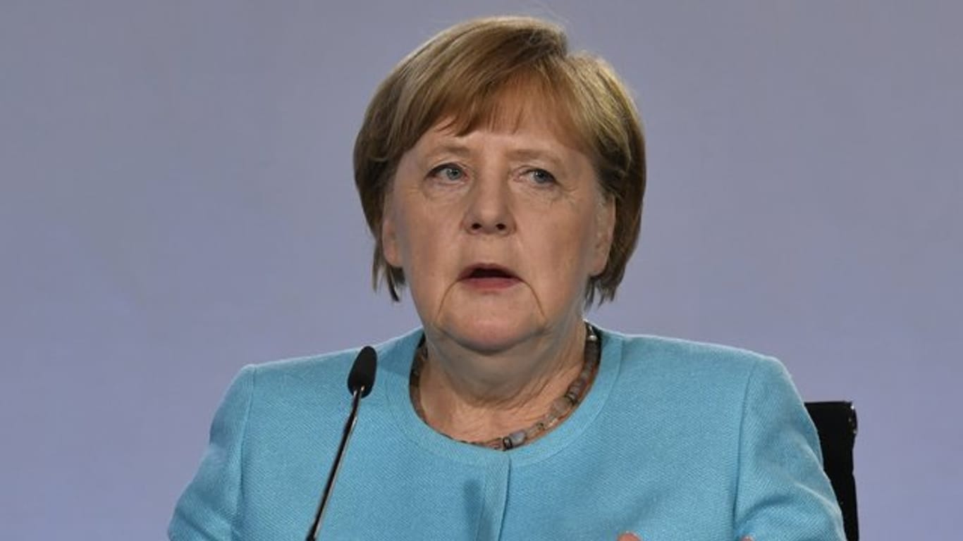 Mischung aus klassischem Konjunkturpaket und auf viele Jahre ausgerichtetem Zukunftspaket: Bundeskanzlerin Angela Merkel.