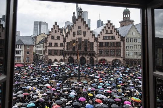 Demonstration gegen Rassismus und Polizeigewalt