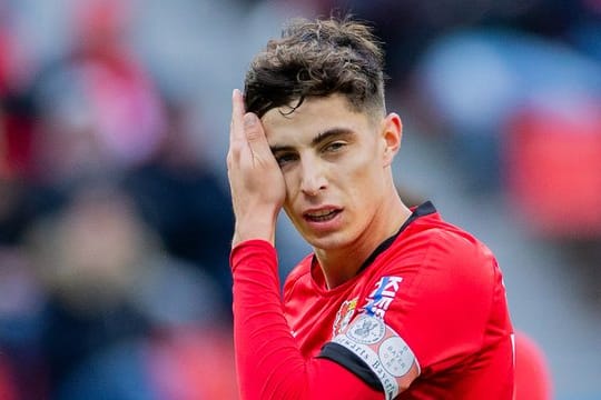 Leverkusens Kai Havertz steht wegen muskulärer Probleme nicht im Kader gegen den FC Bayern.