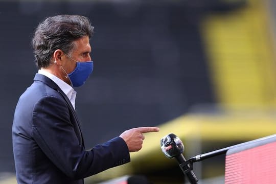 Bruno Labbadia verlor gegen den BVB sein erstes Spiel als Hertha-Trainer.