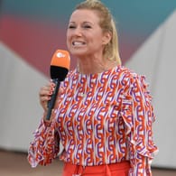 Andrea Kiewel: Seit Jahren ist sie die Gastgeberin des "ZDF-Fernsehgarten".