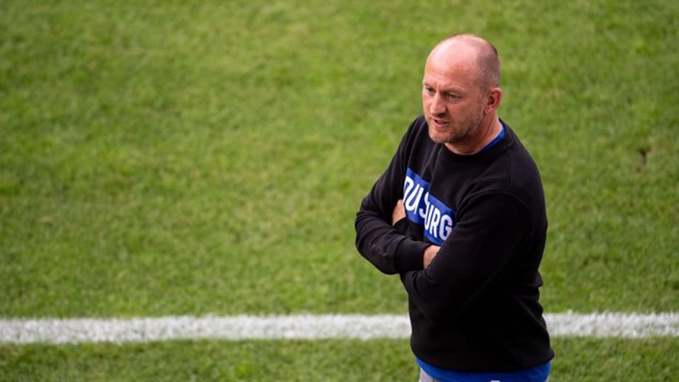 Trainer Torsten Lieberknecht und der MSV Duisburg standen schon nach zwei Spielen nach der Corona-Pause unter Druck.