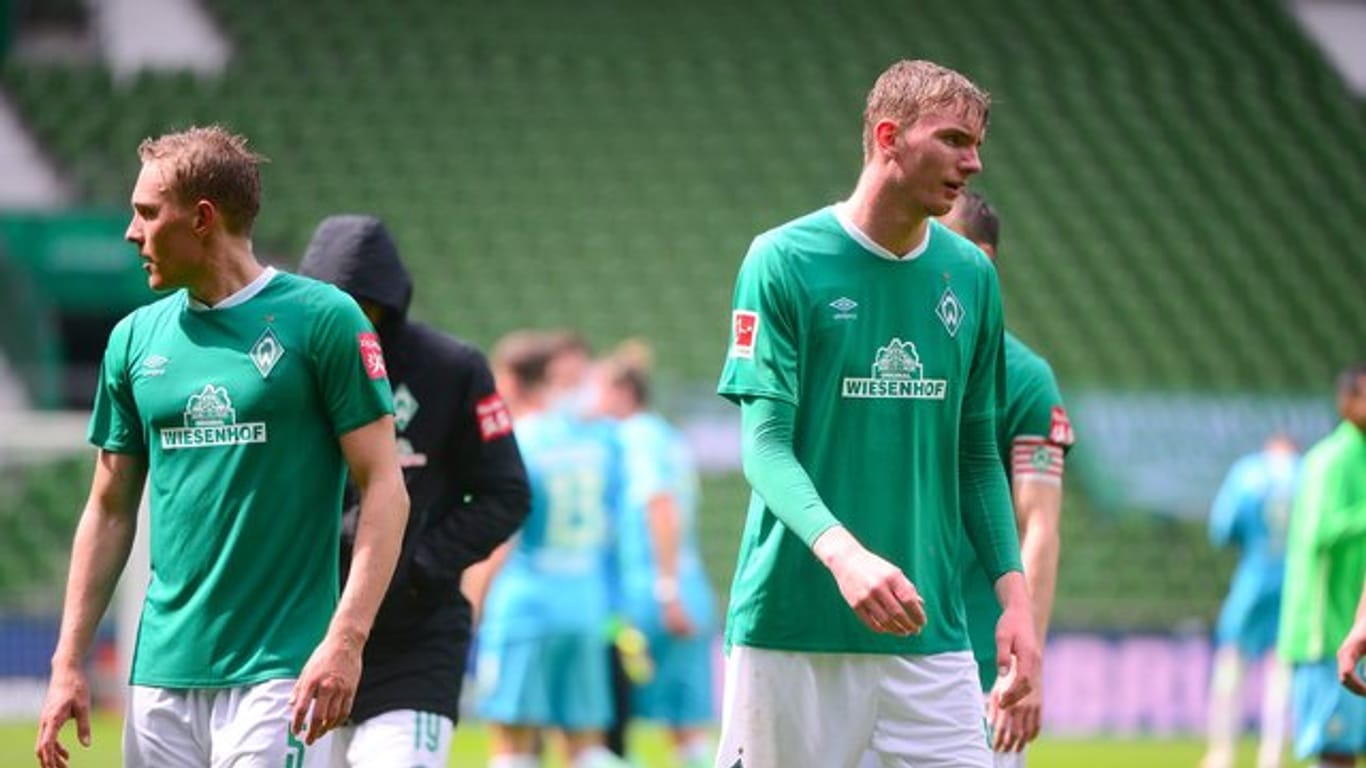 Werder Bremen ist nach der Niederlage gegen Wolfsburg jetzt schon sechs Punkte von einem direkten Nichtabstiegsplatz entfernt.