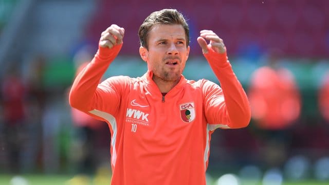 Fehlt gegen den FC Köln: Augsburgs Kapitän Daniel Baier.