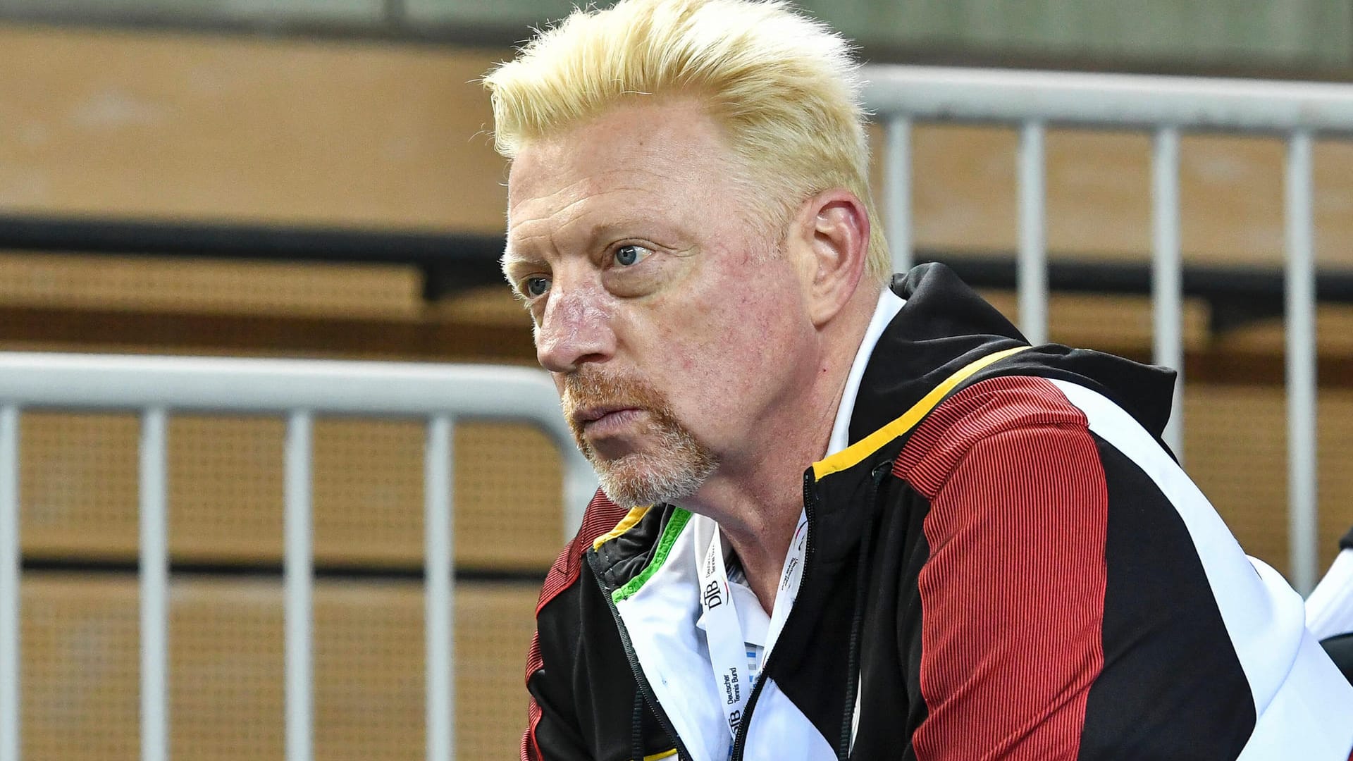 Fassungslos: Tennis-Legende Boris Becker.