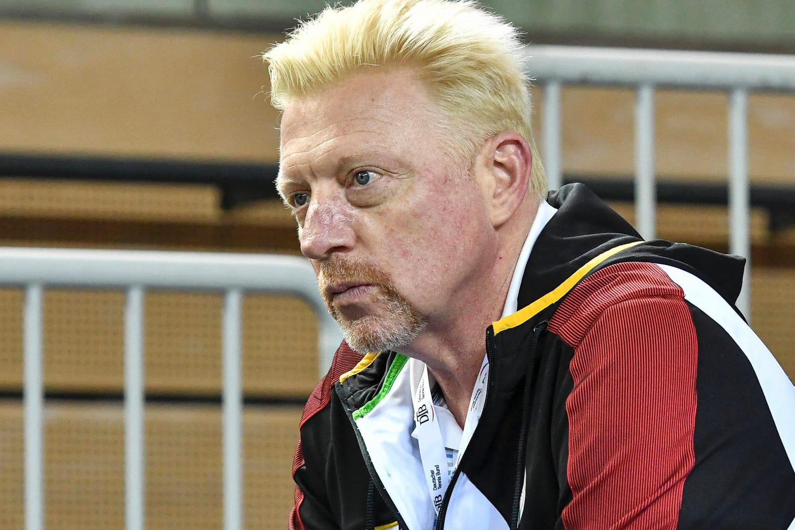 Fassungslos: Tennis-Legende Boris Becker.