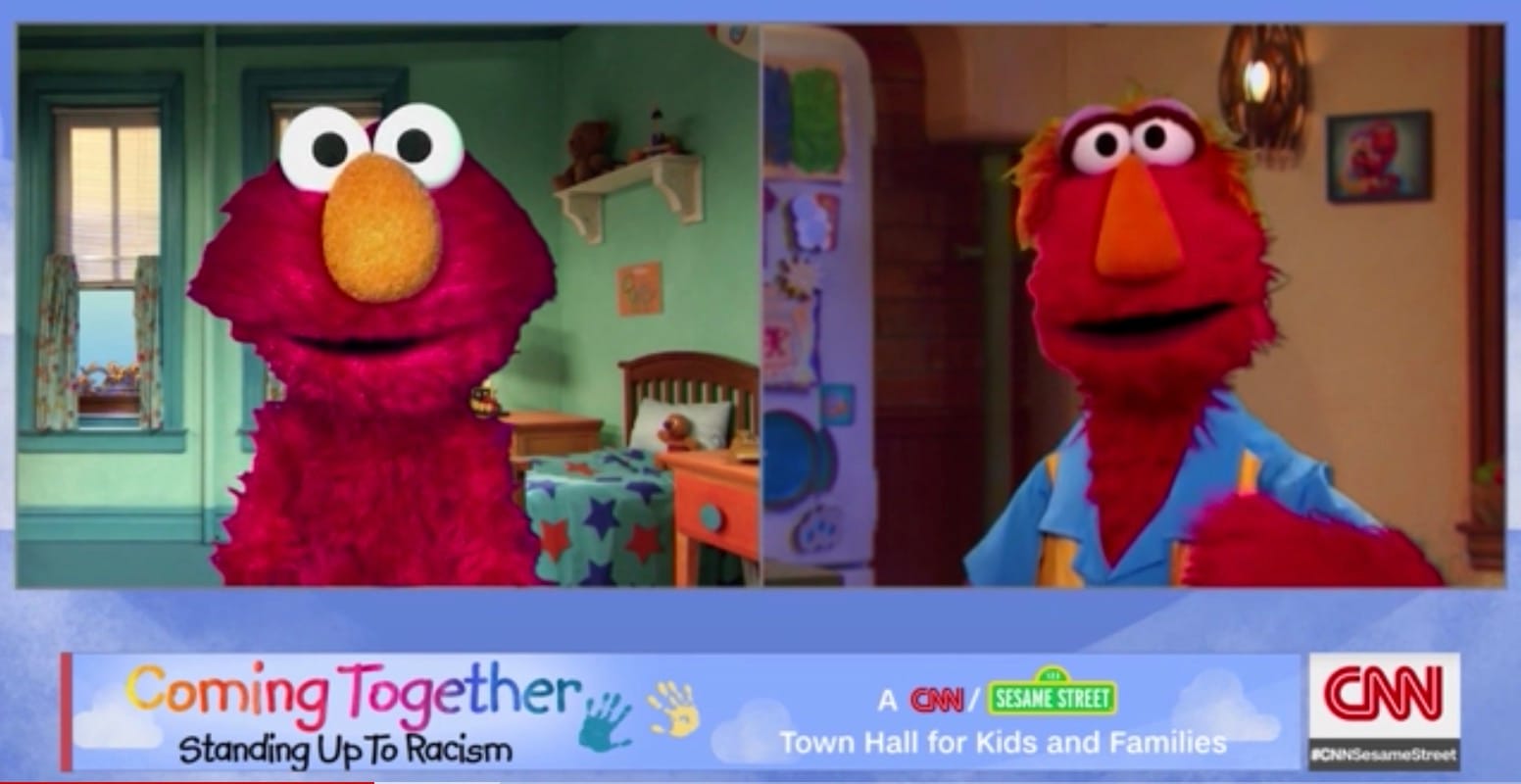 Die Sesamstraße: Elmo und Louie sprechen über Rassismus.