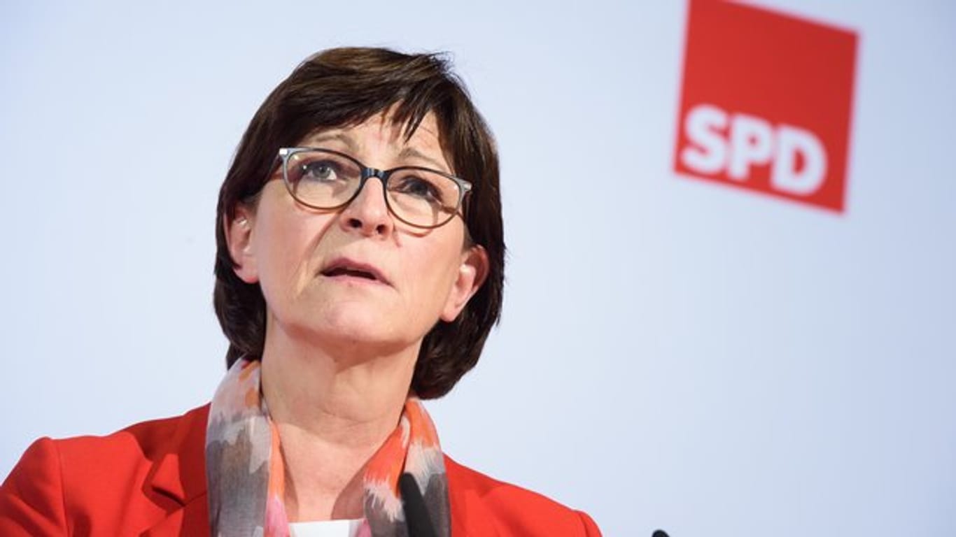 Saskia Esken ist Vorsitzende der SPD.
