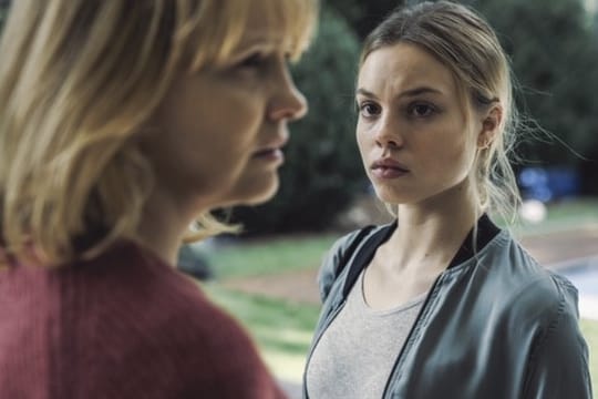 Lea Zoë Voss: Im neuen "Tatort" spielte sie unter anderem neben Laura Tonke (l.).