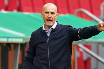 Heiko Herrlich: Der Trainer des FC Augsburg war nicht zufrieden mit der Schiedsrichterleistung gegen den 1. FC Köln.